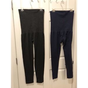 Set of 2 LANE BRYANT Leggings Size 18-22, Ultra High Waist Shaping C/D